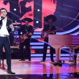 Blas Cantó imitando a Alejandro Fernández en la séptima gala de 'Tu cara me suena'