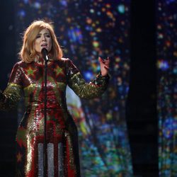 Lorena Gómez se mete en la piel de Adele en la séptima gala de 'Tu cara me suena'
