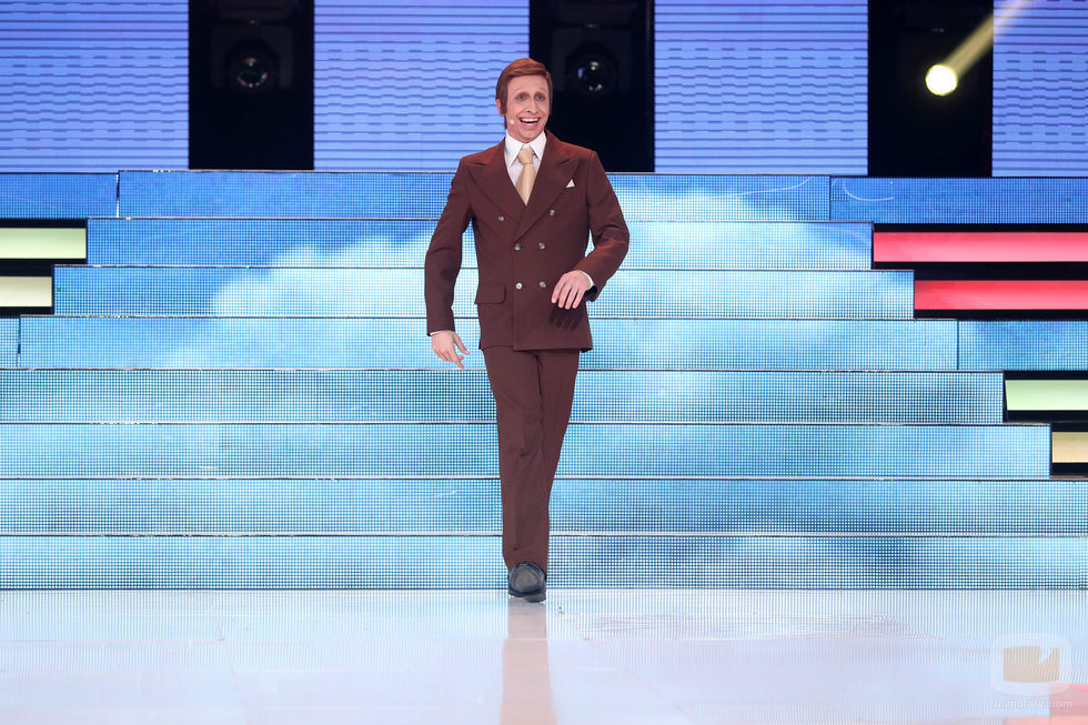 Canco Rodríguez imita a Eduard Khil en la séptima gala de 'Tu cara me suena'