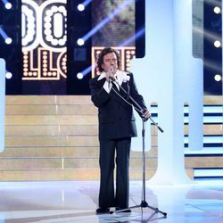 Juan Muñoz es Roberto Carlos en la séptima gala de 'Tu cara me suena'