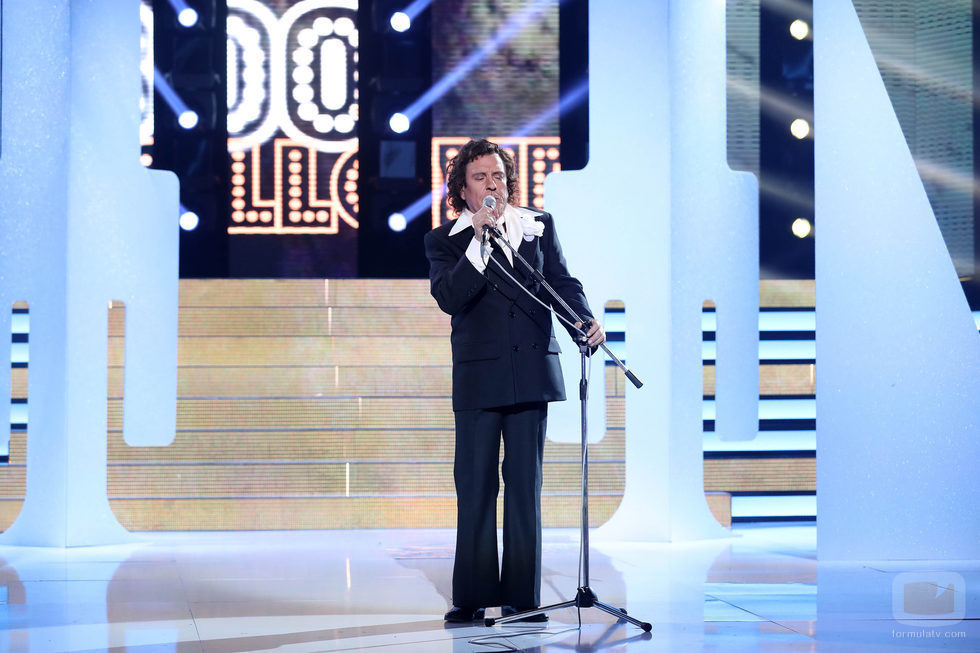 Juan Muñoz es Roberto Carlos en la séptima gala de 'Tu cara me suena'