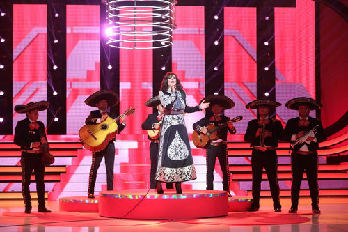 Lorena es Rocío Dúrcal en la octava gala de 'Tu cara me suena'
