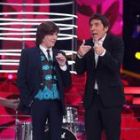 Camilo Sesto llega a la octava gala de 'Tu cara me suena'