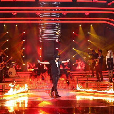 David Guapo es Enrique Iglesias en la octava gala de 'Tu cara me suena'