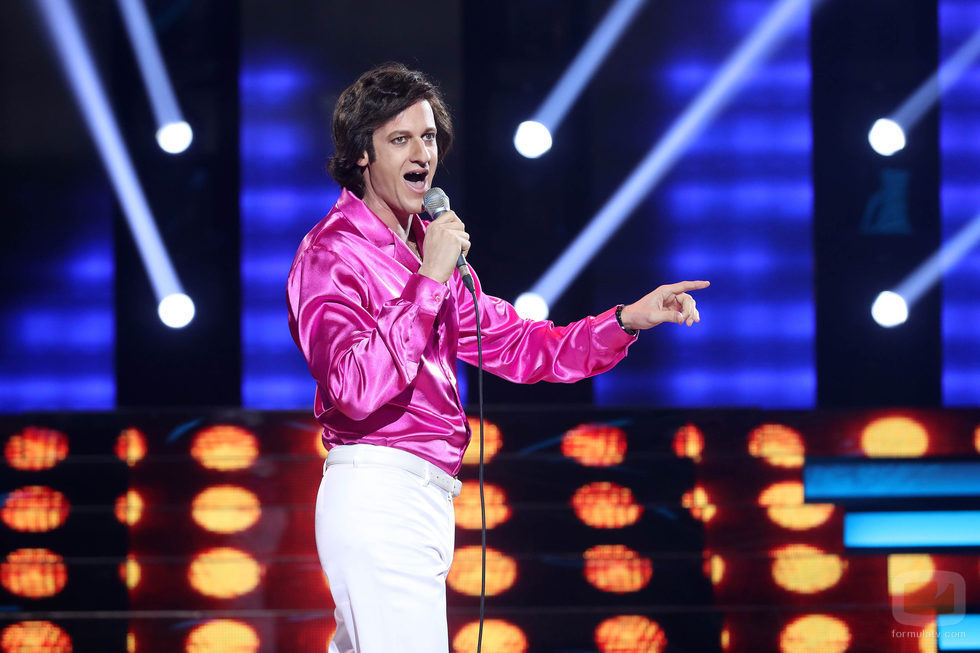 Edu Soto interpreta "Melina" en la 8ª gala de 'Tu cara me suena'