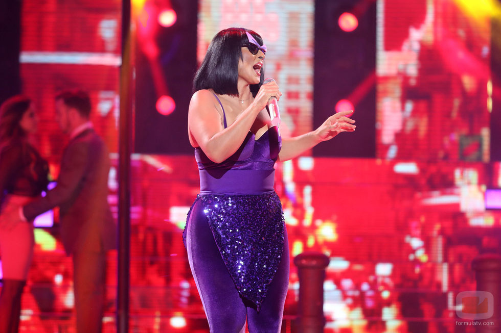 Rosa López es Donna Summer en la octava gala de 'Tu cara me suena'