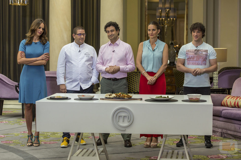 El chef Dani García diseña un menú especial en la semifinal de 'MasterChef Celebrity'