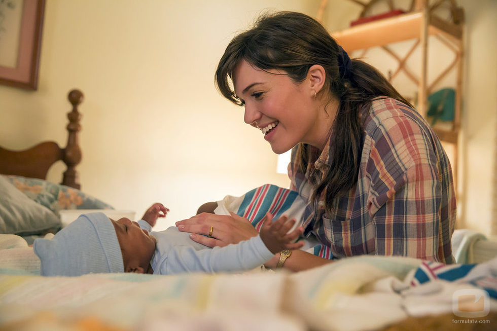 Rebecca y su hijo en 'This is us'