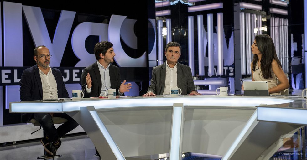 Ana Pastor, presentadora de 'El Objetivo', debate sobre las pensiones