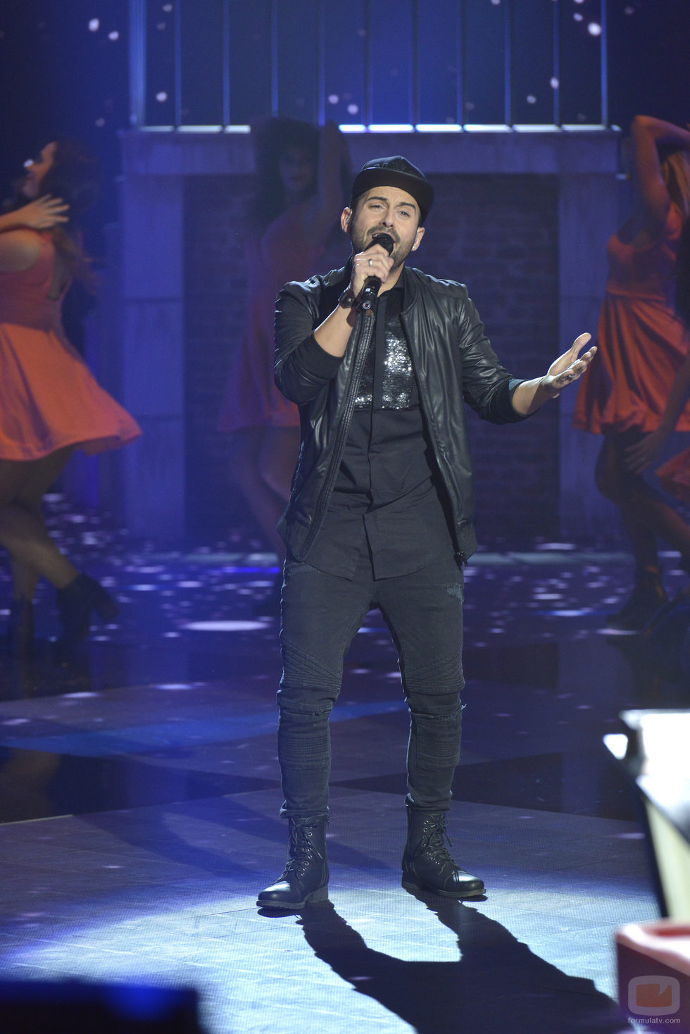 José María canta en los segundos directos 'La Voz'