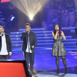 El equipo de Alejandro canta en los segundos directos de 'La Voz'