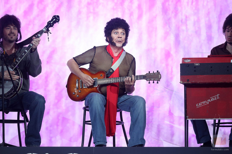 Juan Muñoz interpreta a Mungo Jerry en la novena gala de 'Tu cara me suena'