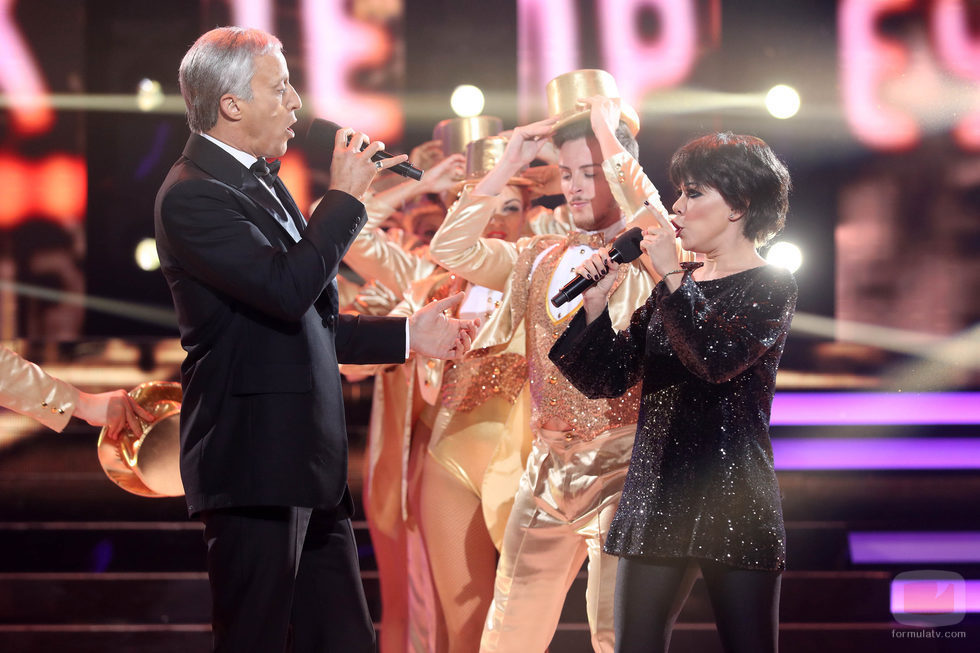 Beatriz Luengo y Pablo Puyol son Liza Minelli y Frank Sinatra en la novena gala de 'Tu cara me suena'