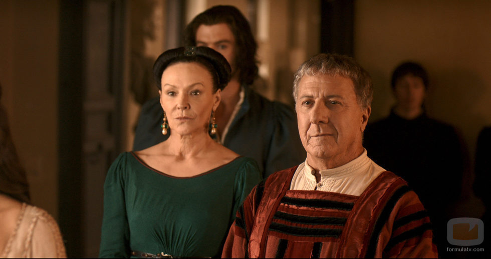 Dustin Hoffman es Giovanni en 'Los Medici: señores de Florencia'