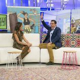 Amador saluda al público de 'Sálvame' en 'La que se avecina'