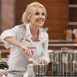 Cayetana Guillén Cuervo cocinando en 'MasterChef Celebrity'