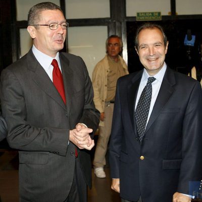 Alberto Ruiz Gallardón y Luis Fernández