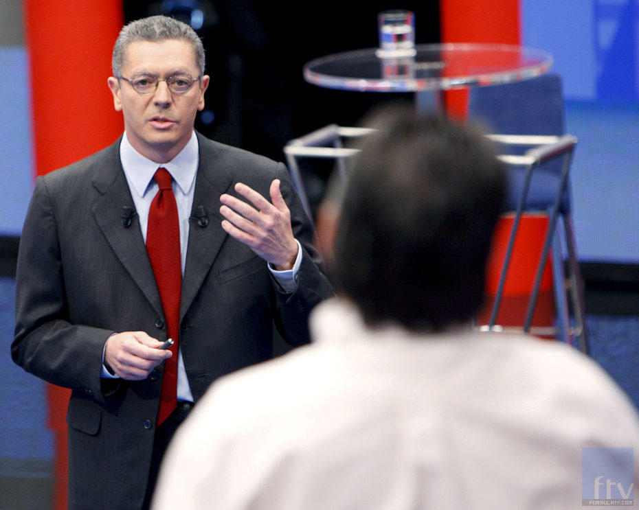 Alberto Ruiz Gallardón en 'Tengo una pregunta para usted'