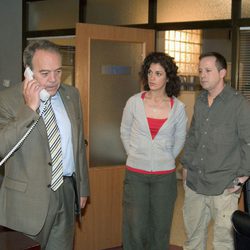'El comisario' Gerardo Castilla al teléfono