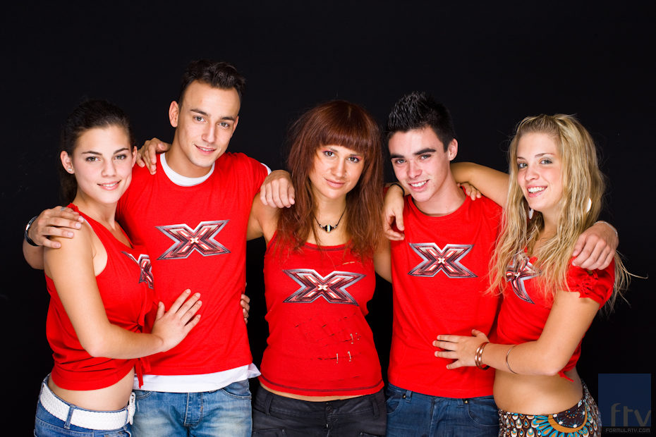 Concursantes de menores de 25 del concurso 'Factor X'