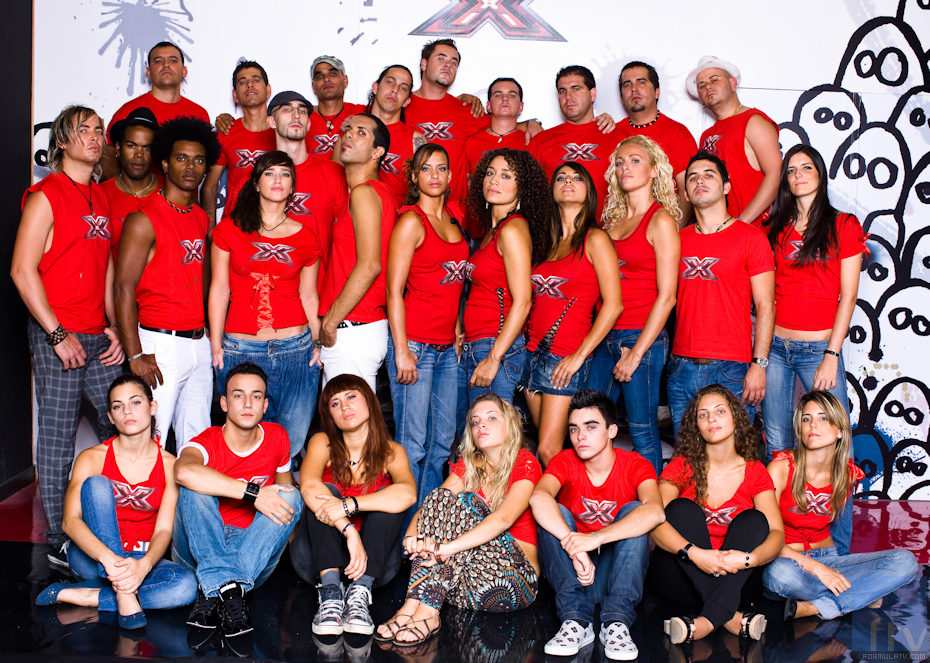 Concursantes de Factor X