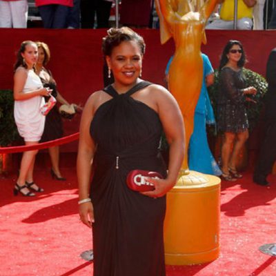 Chandra Wilson a su llegada a los Emmy