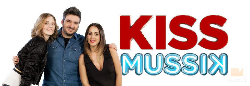 Los presentadores del programa 'KissMussik'