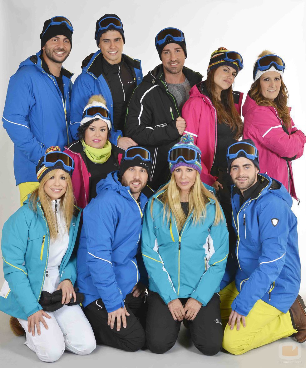 Concursantes de 'Sálvame Snow Week'