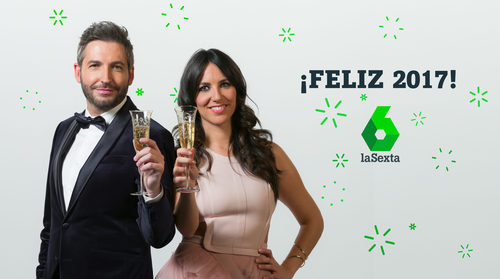 Frank Blanco e Irene Junquera presentan las Campanadas que despedirán el 2016 en LaSexta