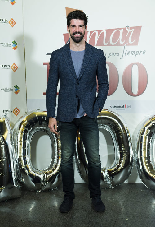 Miguel Ángel Muñoz en el acto que conmemora los 1000 capítulos de 'Amar es para siempre'