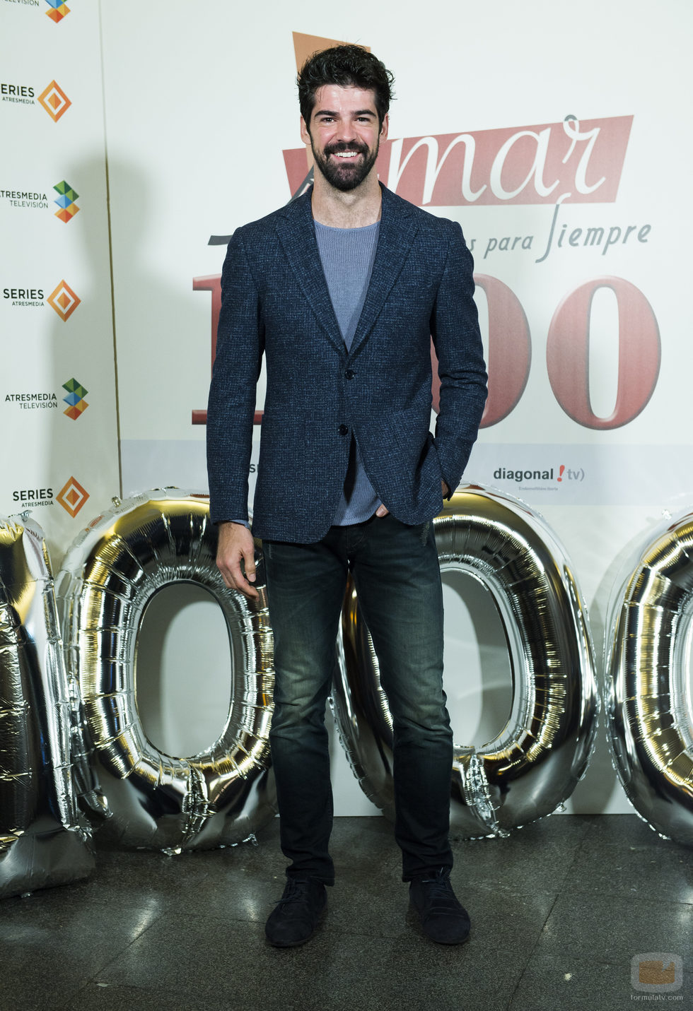 Miguel Ángel Muñoz en el acto que conmemora los 1000 capítulos de 'Amar es para siempre'