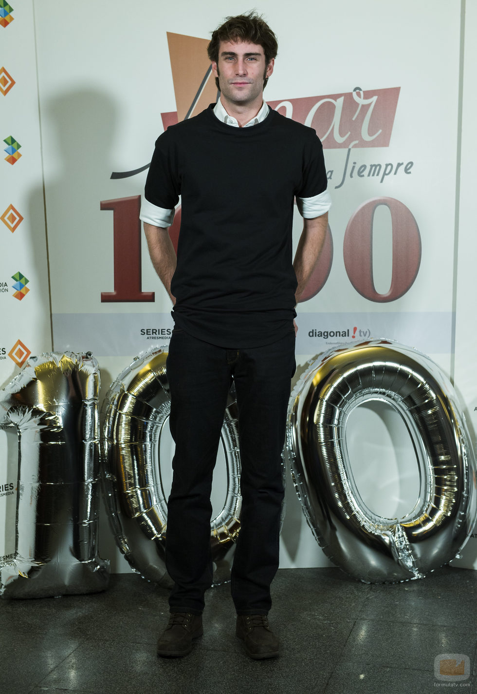 Fernando Guallar en el acto de celebración de los 1000 capítulos de 'Amar es para siempre'