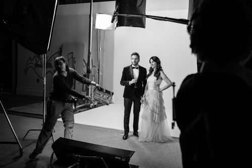 El presentador y la colaboradora de 'Zapeando' de gala para promocionar las campanadas 2016-2017 que ambos presentan