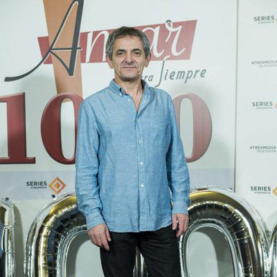 Iñaki Miramón en la celebración de los 1000 capítulos de 'Amar es para siempre'