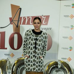 Mariam Hernández en la celebración de los 1000 capítulos de 'Amar es para siempre'