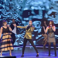 David Bisbal actúa junto a Thais y Esperanza en 'La Voz'