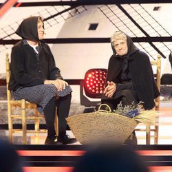 Josema Yuste y Pepe Viyuela actuando en la Gala de los 60 años de TVE