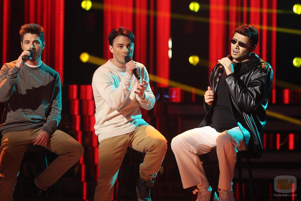 David Guapo canta "A puro dolor" en 'Tu cara me suena'
