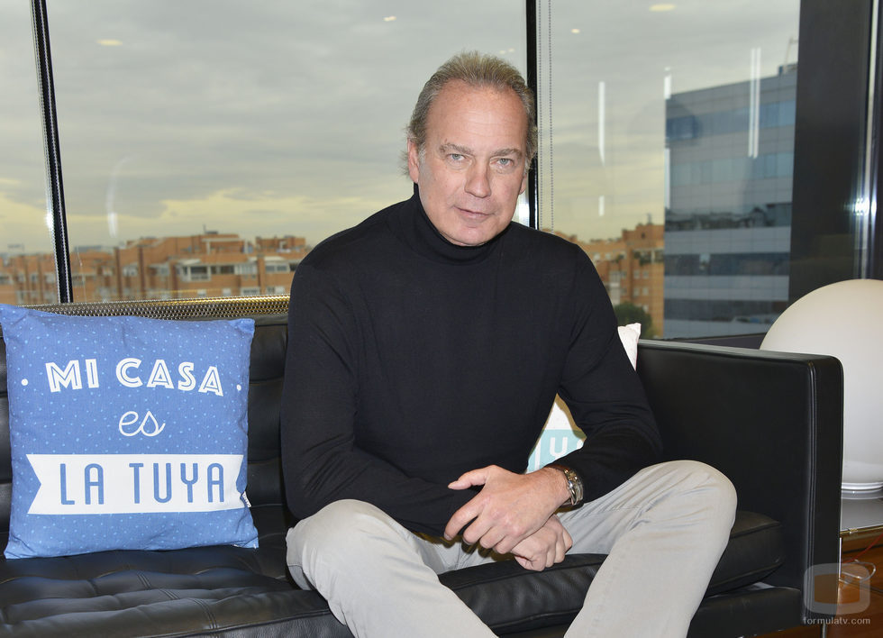 Bertín Osborne en la presentación de 'Mi casa es la tuya'
