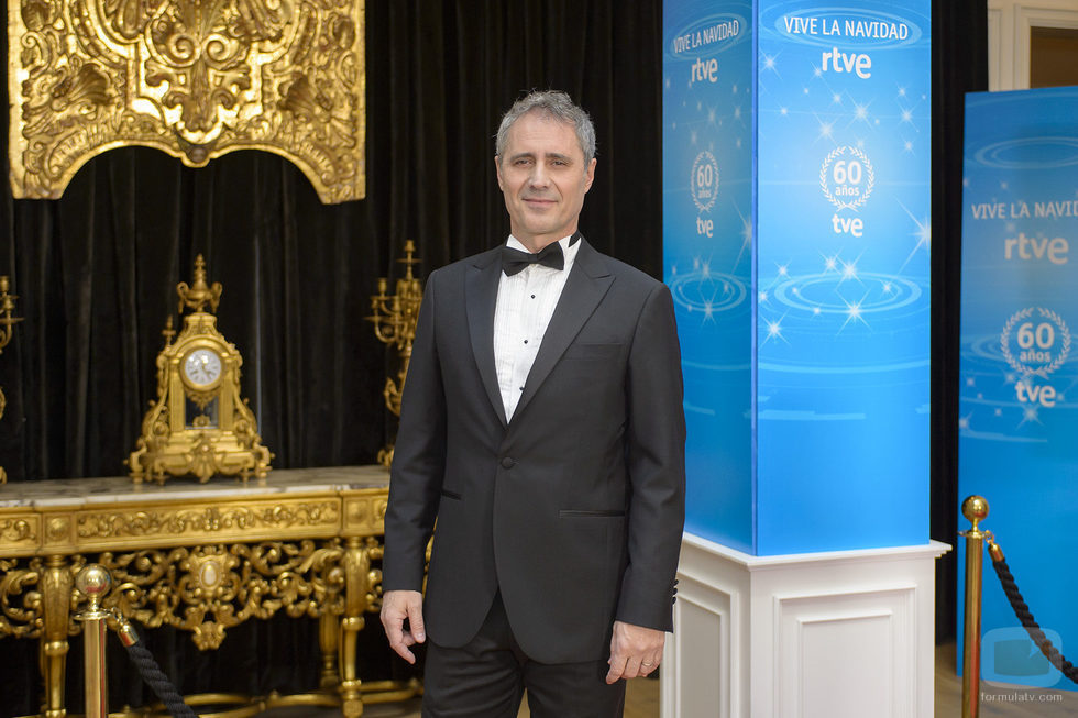 Paco Morales, presente durante la presentación de Navidad de RTVE