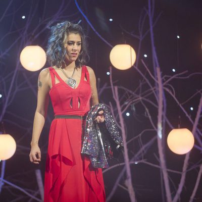 Bea en la gala final de 'Gran Hermano 17'
