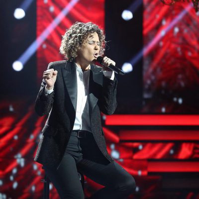 Lorena Gómez interpreta a David Bisbal en la undécima gala de 'Tu cara me suena'