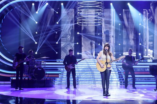 Rosa López interpreta a Vanesa Martín en la undécima gala de 'Tu cara me suena'