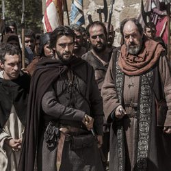 Pablo Derqui, Aitor Luna y Josep María Pou en 'La catedral del mar'