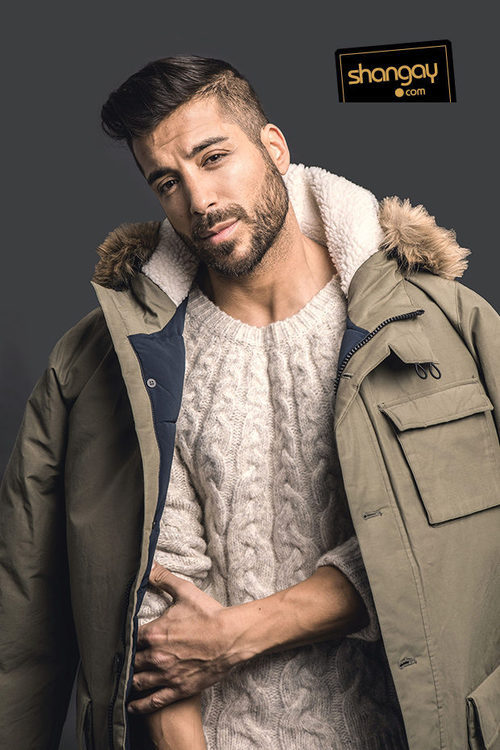 Alain ('GH 17') se desnuda en la revista Shangay