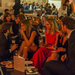 Los protagonistas de 'Velvet' en la proyección del último capítulo 