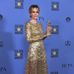 Sarah Paulson, ganadora del Globo de Oro a Mejor actriz de miniserie por 'American Crime Story'