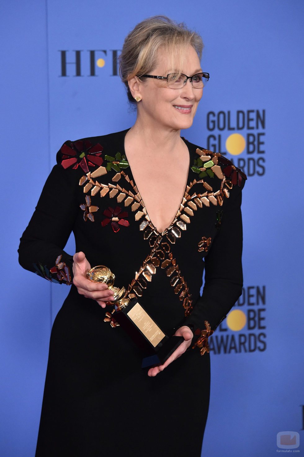 Meryl Streep, ganadora del Globo de Oro por su trayectoria