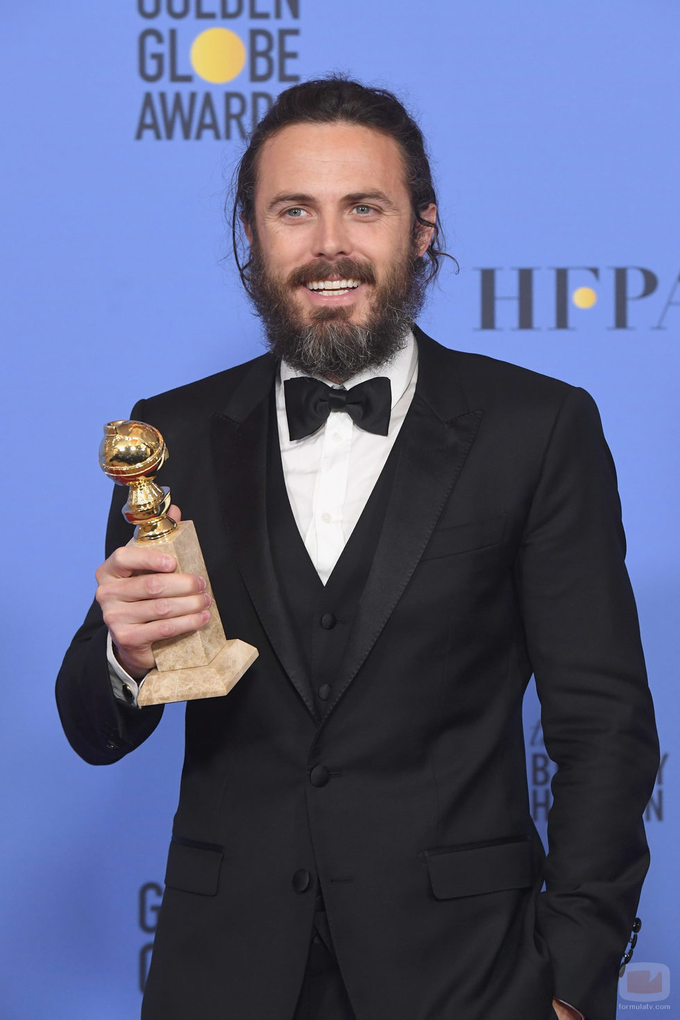 Casey Affleck, ganador del Globo de Oro a Mejor actor de drama por 'Manchester by the Sea''
