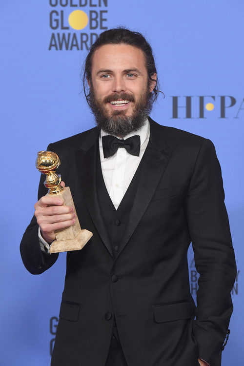 Casey Affleck, ganador del Globo de Oro a Mejor actor de drama por 'Manchester by the Sea''
